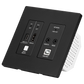AVPro Edge AC-MXNET-1G-EV2WP - MXnet 1G Evolution II Wall Plate Encoder