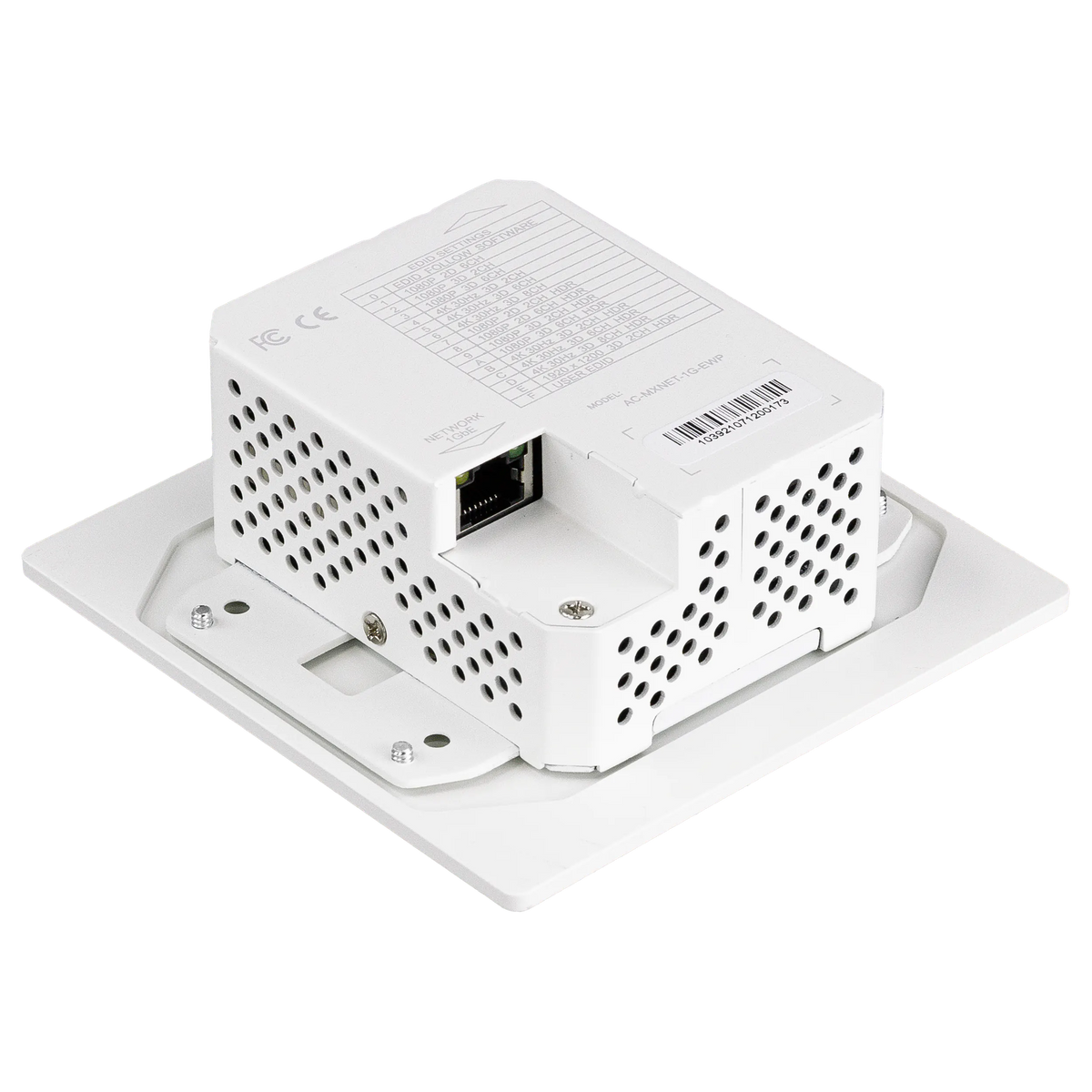 AVPro Edge AC-MXNET-1G-EWP - MXnet 1G Wall Plate Encoder