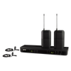 Shure BLX188UK/CVLX-K14 Dual Wireless Lavalier Microphone System with 2 Mics for Presentations
