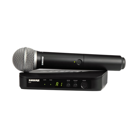 Shure BLX 24/PG58 - Wireless Microphones Hand Held