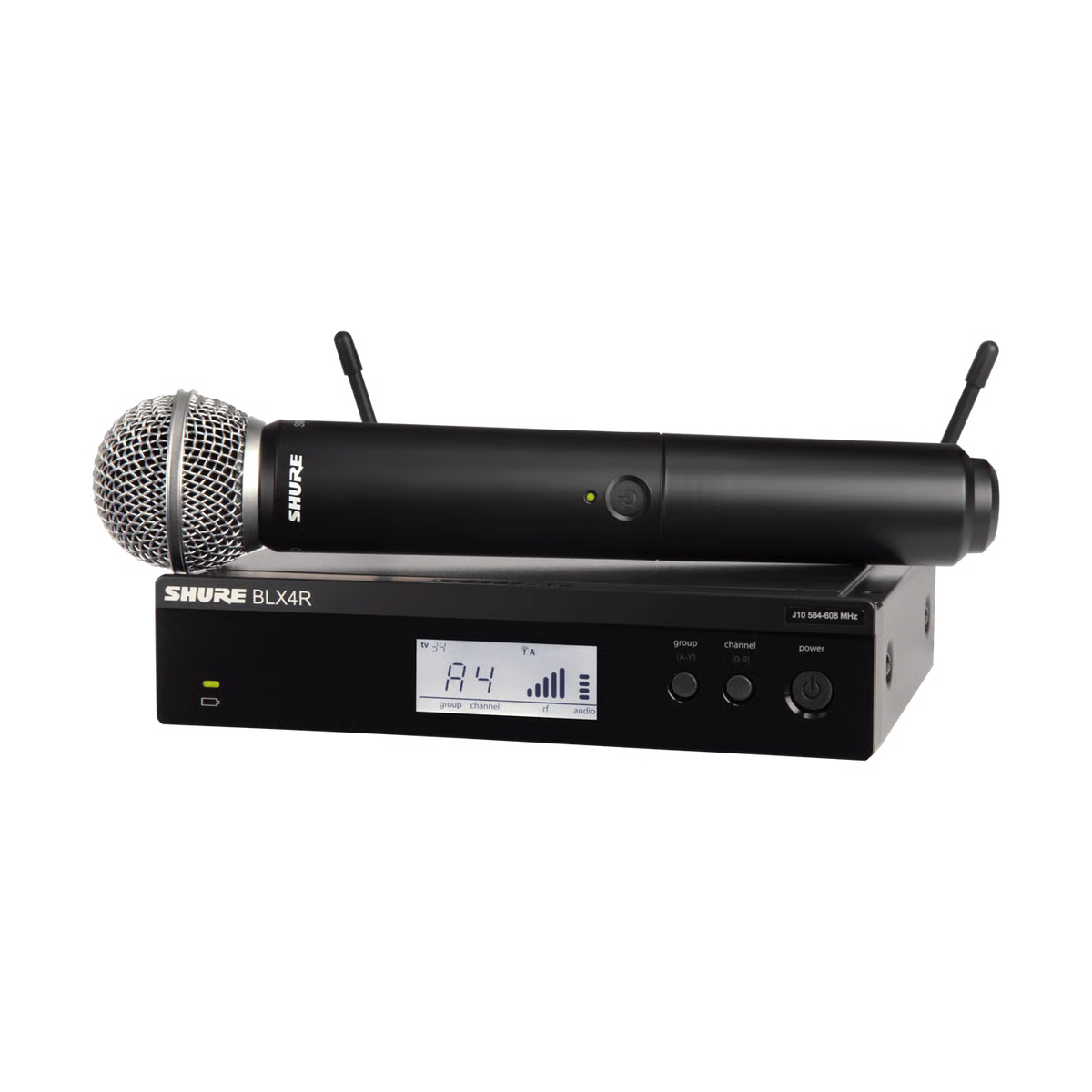 Shure BLX 24R/SM58 - Wireless Microphones Hand Held