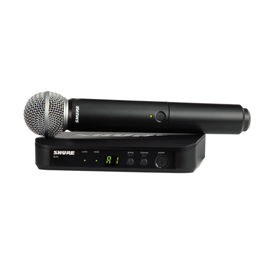 Shure BLX 24/SM58 - Wireless Microphones Hand Held