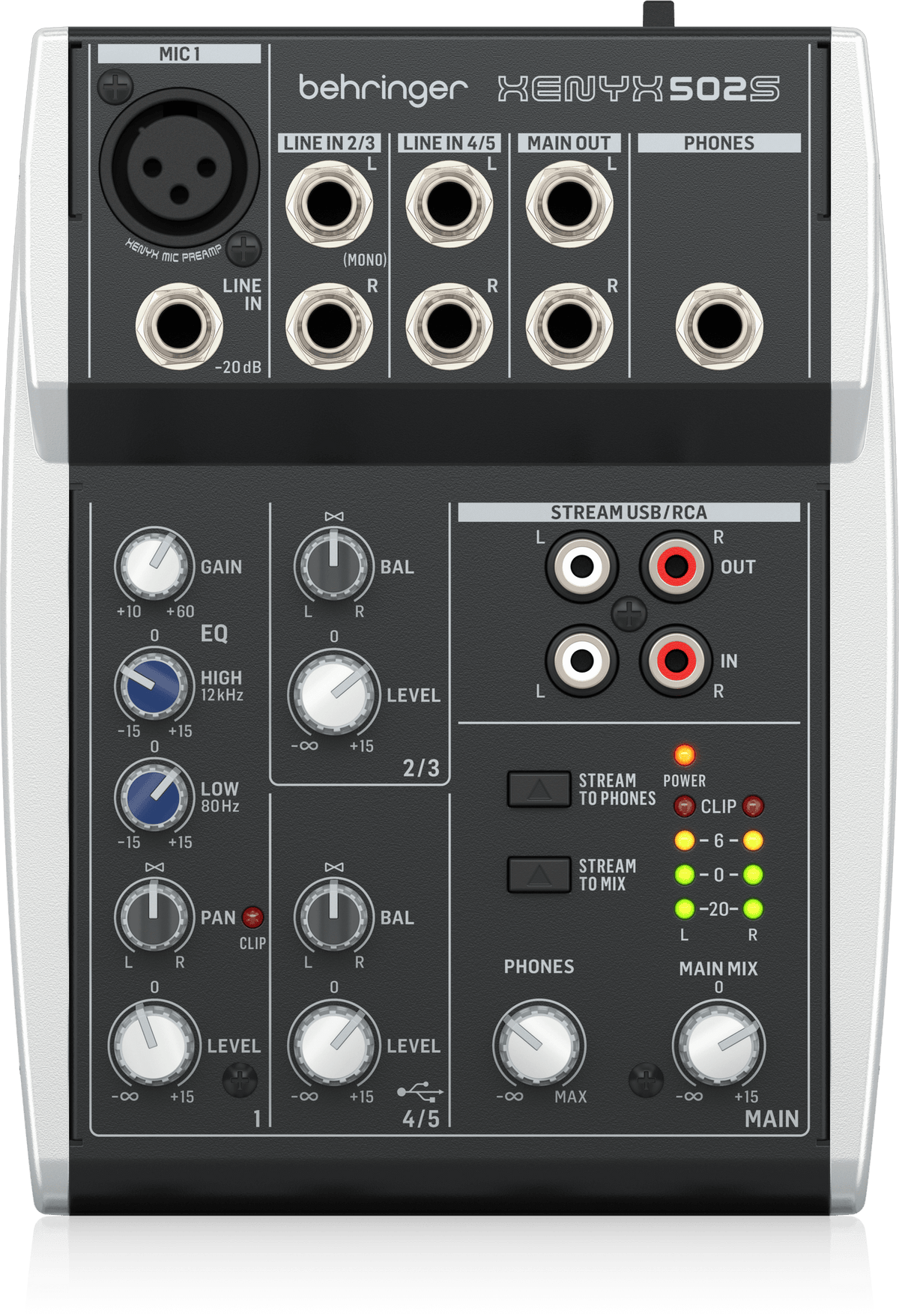 Behringer XENYX 502S - Live Streaming Mixer