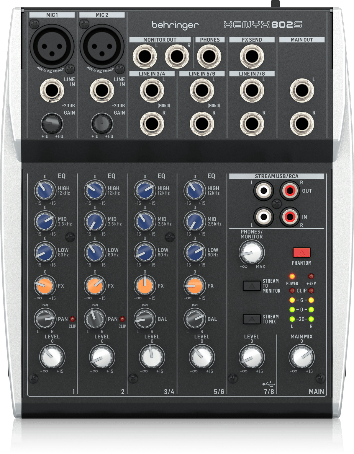 Behringer XENYX 802S - Live Streaming Mixer