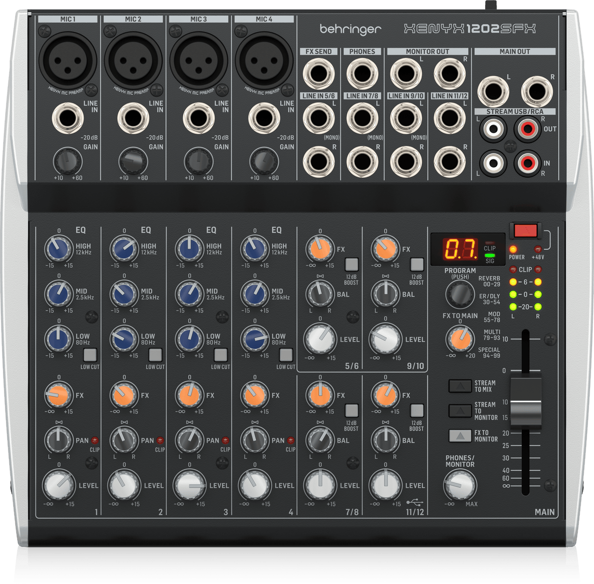 Behringer Xenyx 1202SFX - Analog Mixer