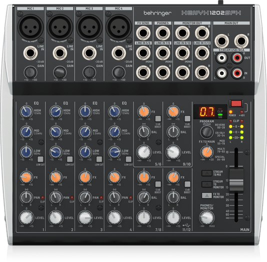 Behringer Xenyx 1202SFX - Analog Mixer