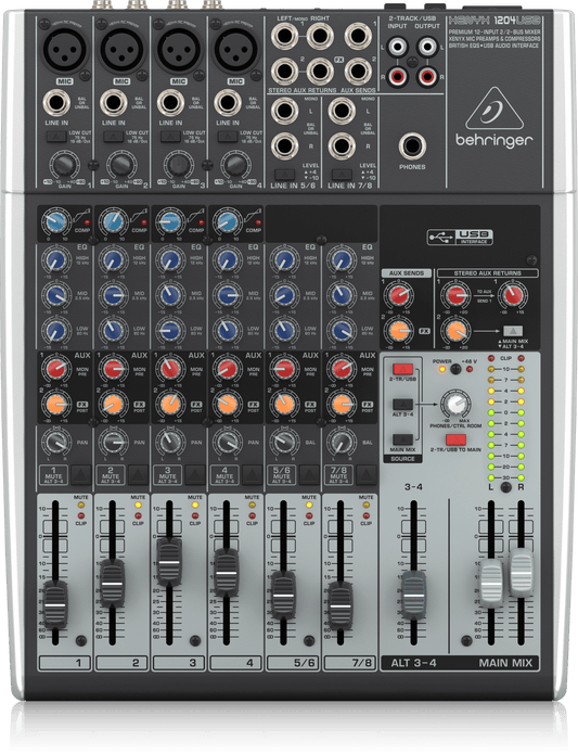 Behringer Xenyx 1204USB - Analog Mixer