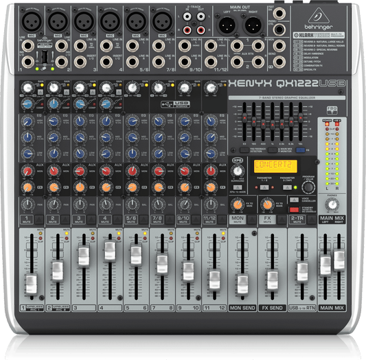 Behringer Xenyx QX1222USB - Analog Mixer