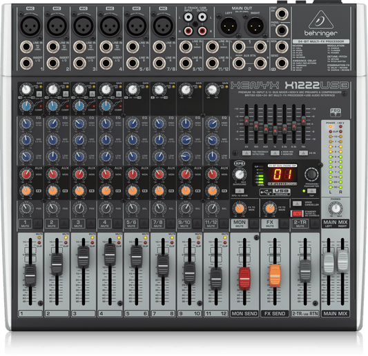 Behringer Xenyx X1222USB - Analog Mixer
