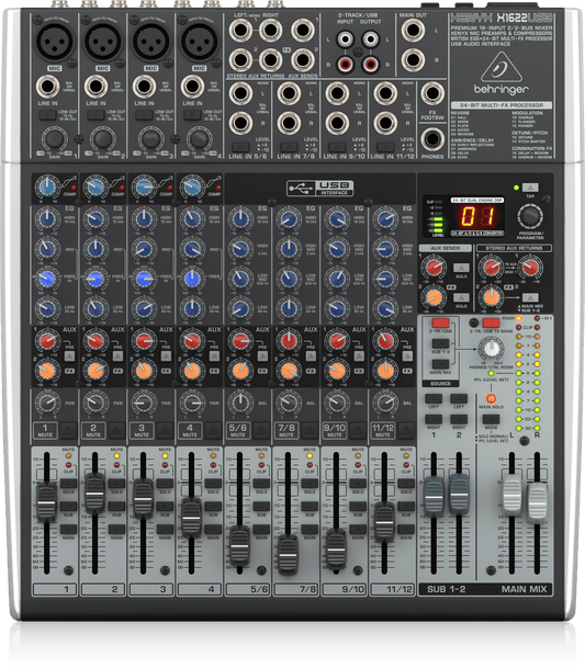 Behringer Xenyx X1622USB - Analog Mixer