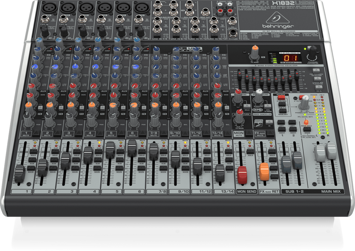 Behringer Xenyx X1832USB - Analog Mixer