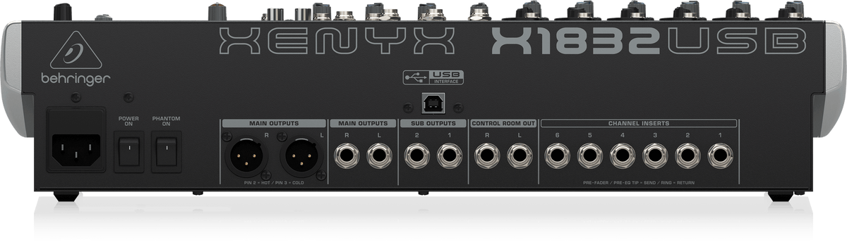 Behringer Xenyx X1832USB - Analog Mixer