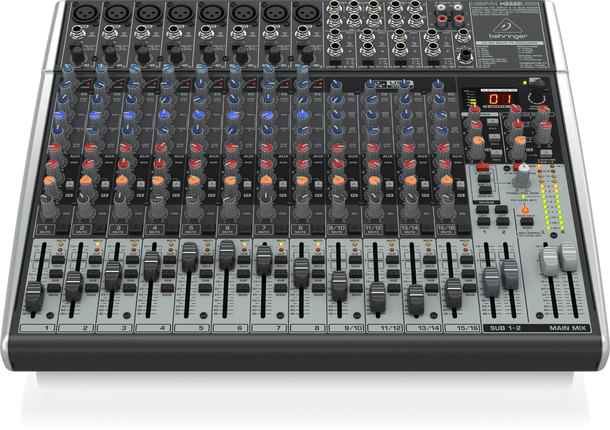 Behringer Xenyx X2222USB - Analog Mixer