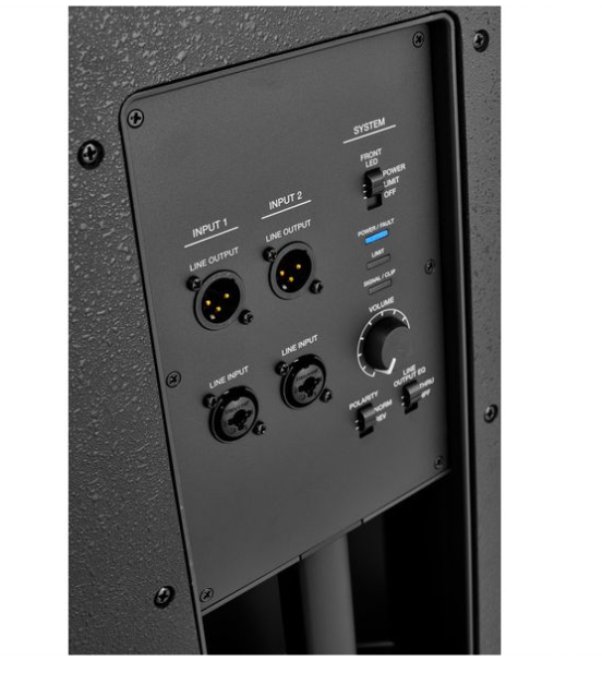 Bose F1 Subwoofer control panel