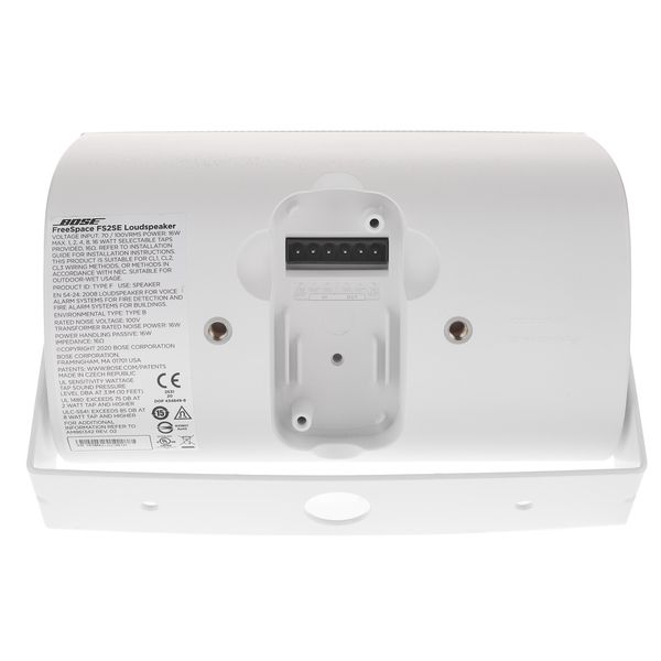 Bose FreeSpace FS2SE White Speakers back view