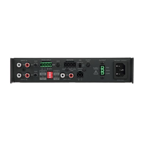 Bose FreeSpace IZA 190-HZ Amplifier back panel