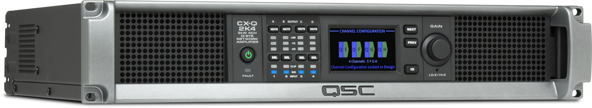 QSC CX-Q 2K4 - Network Amplifiers
