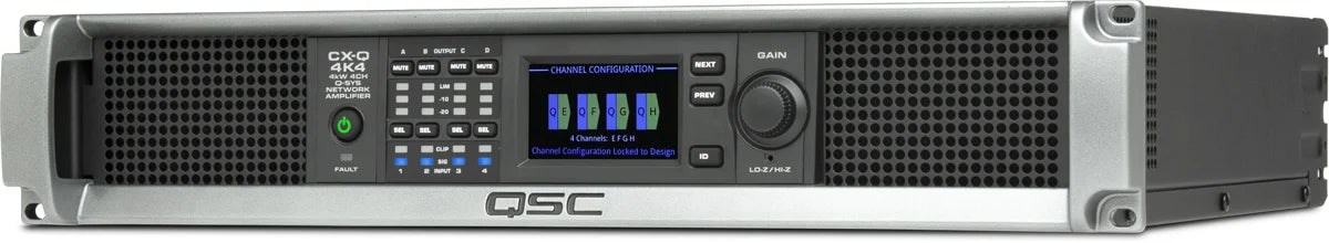 QSC CX-Q 4K4 - Network Amplifiers