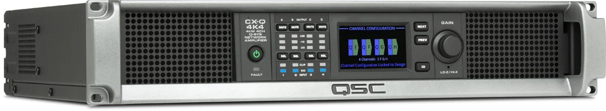 QSC CX-Q 4K4 - Network Amplifiers