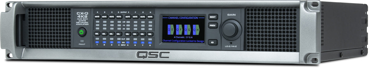 QSC CX-Q 4K - Network Amplifiers