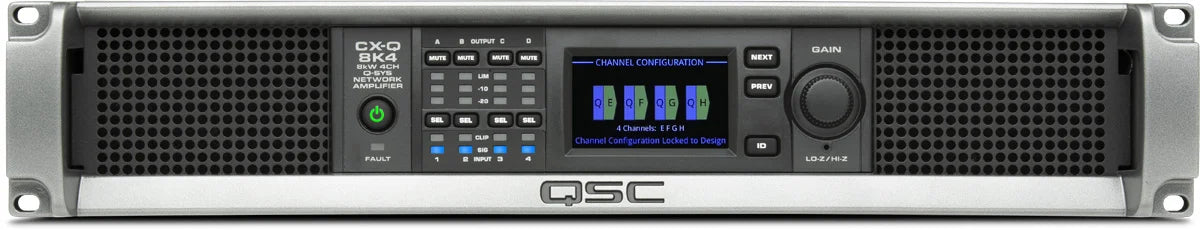 QSC CX-Q 8K4 - Network Amplifiers