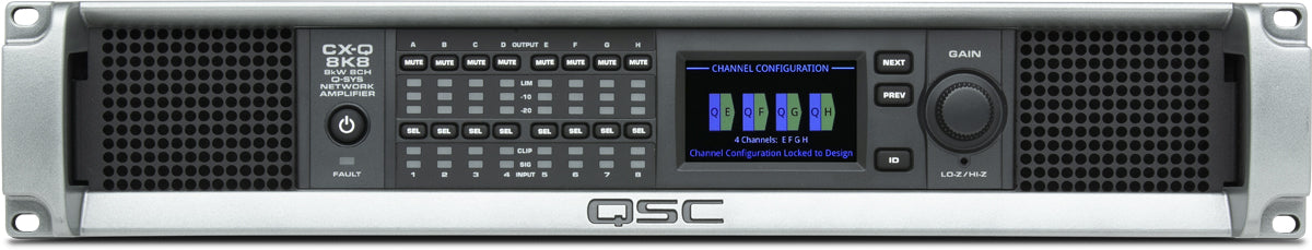 QSC CX-Q 8K8 - Network Amplifiers