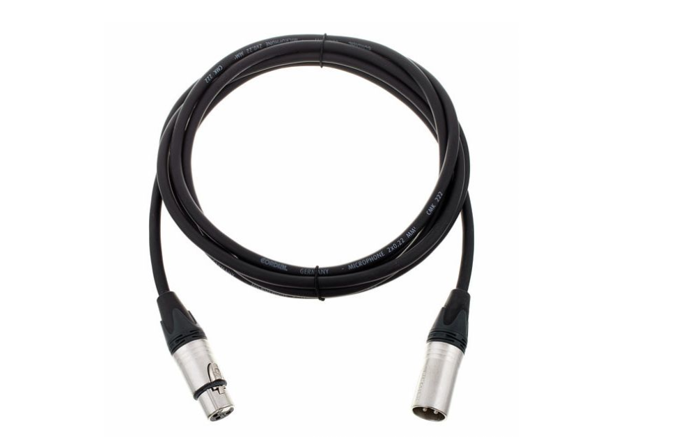 Cordial CTM 3 FM-BK - Microphone Cable