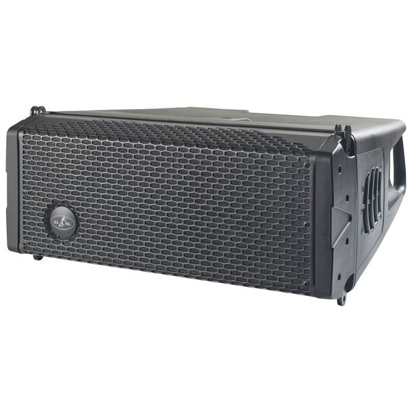 Black speaker with honeycomb pattern 
