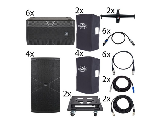 DAS Audio Vantec 6x20A/4x218A Bundle