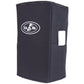 Black speaker cover with DAS logo 