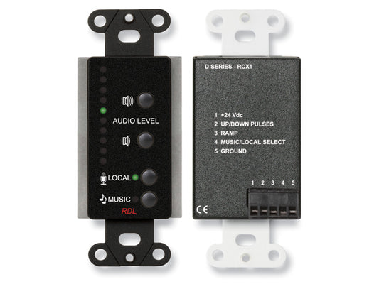 RDL DB-RCX1 - Analogue Controls