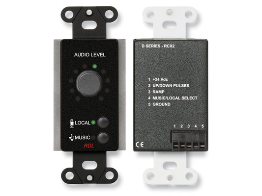 RDL DB-RCX2 - Analogue Controls