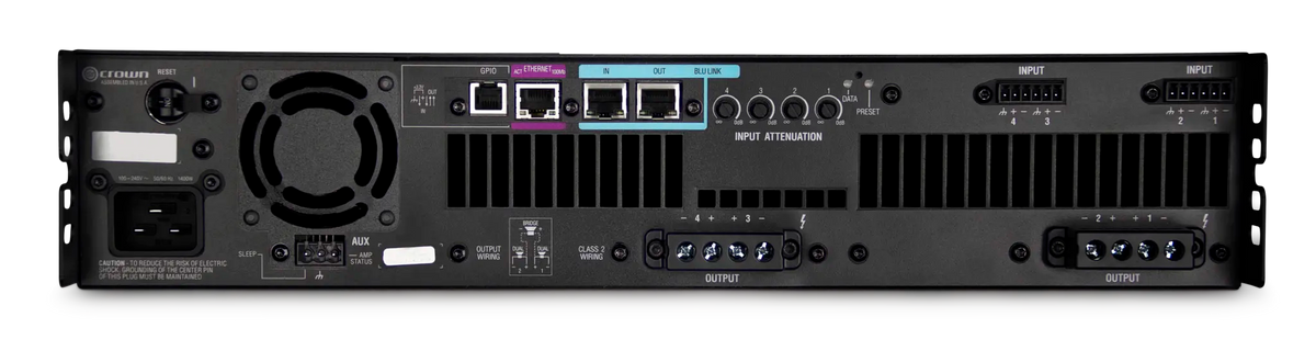 Crown DCi 4|1250N - Open Architechure