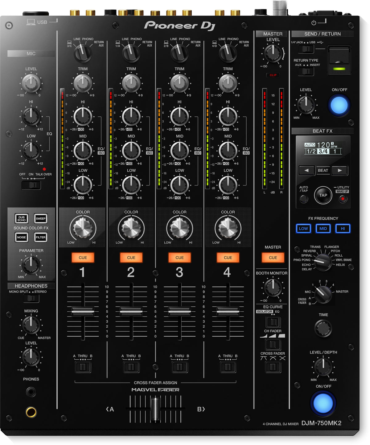 DJM-750MK2-K  - DJ MIXER