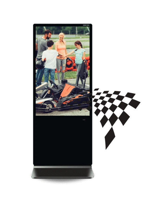 Specktron | DKS2-43AP - Floor Standing Kiosks