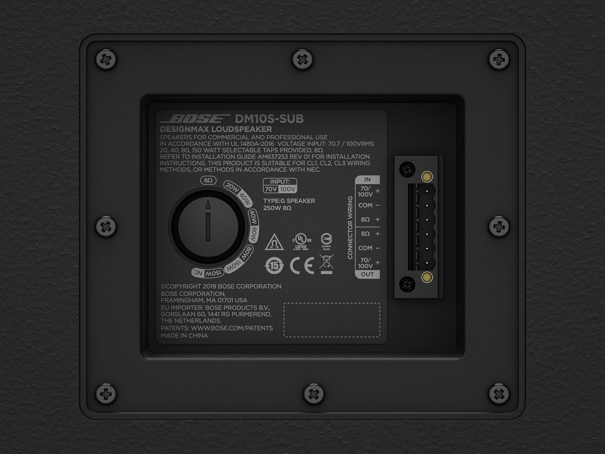 Bose DM10S-SUB surface-mount loudspeaker