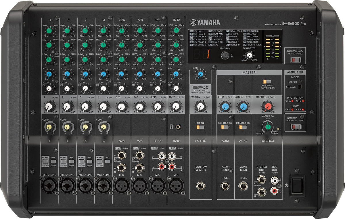 YAMAHA EMX5  - Powerd Mixers