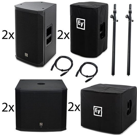 EV EKX-12P/18SP Power Bundle full set