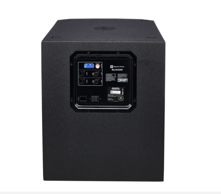 EV ELX200-18SP Subwoofer back view