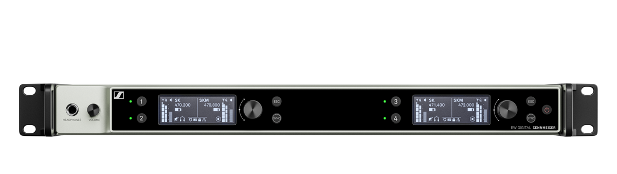 Sennheiser EW-DX EM 4 Dante (R1-9) - Wireless Microphones Hand Held