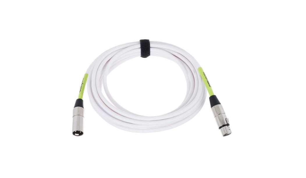 Ernie Ball Mic Cable PVC 20ft WH