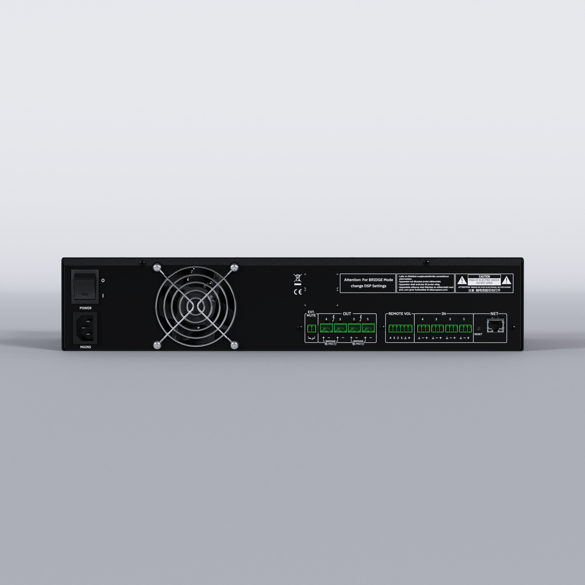 ECLER HADA-4B250 - DSP Amplifier