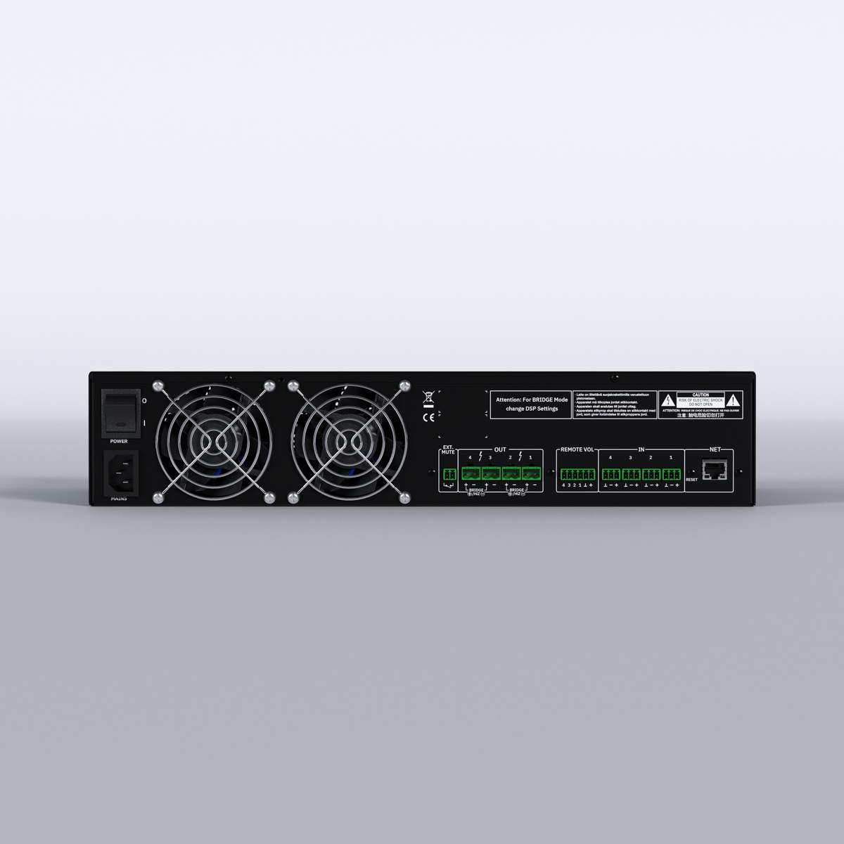 ECLER HADA-4B750 - DSP Amplifier