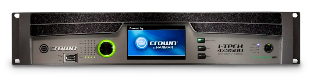 CROWN I-Tech 4x3500HD  - NON-DSP Amplifier