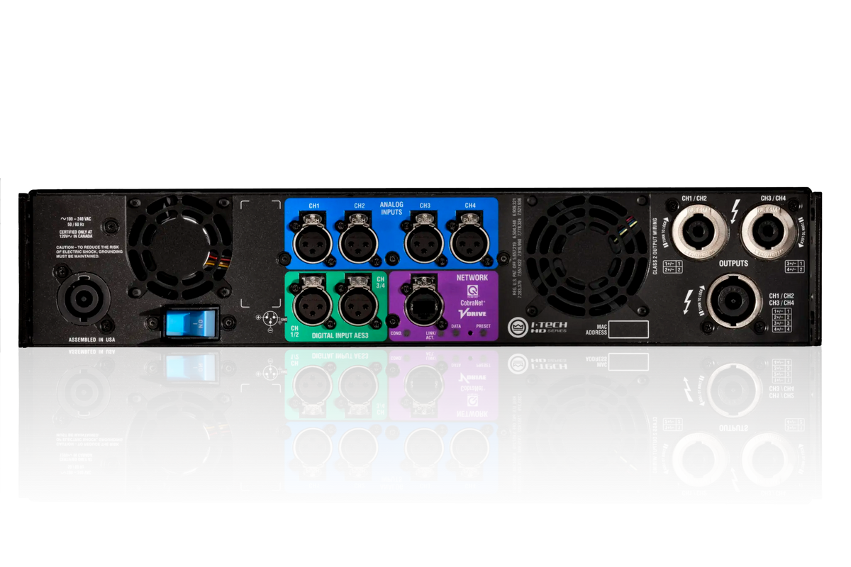 CROWN I-Tech 4x3500HD  - DSP Amplifier