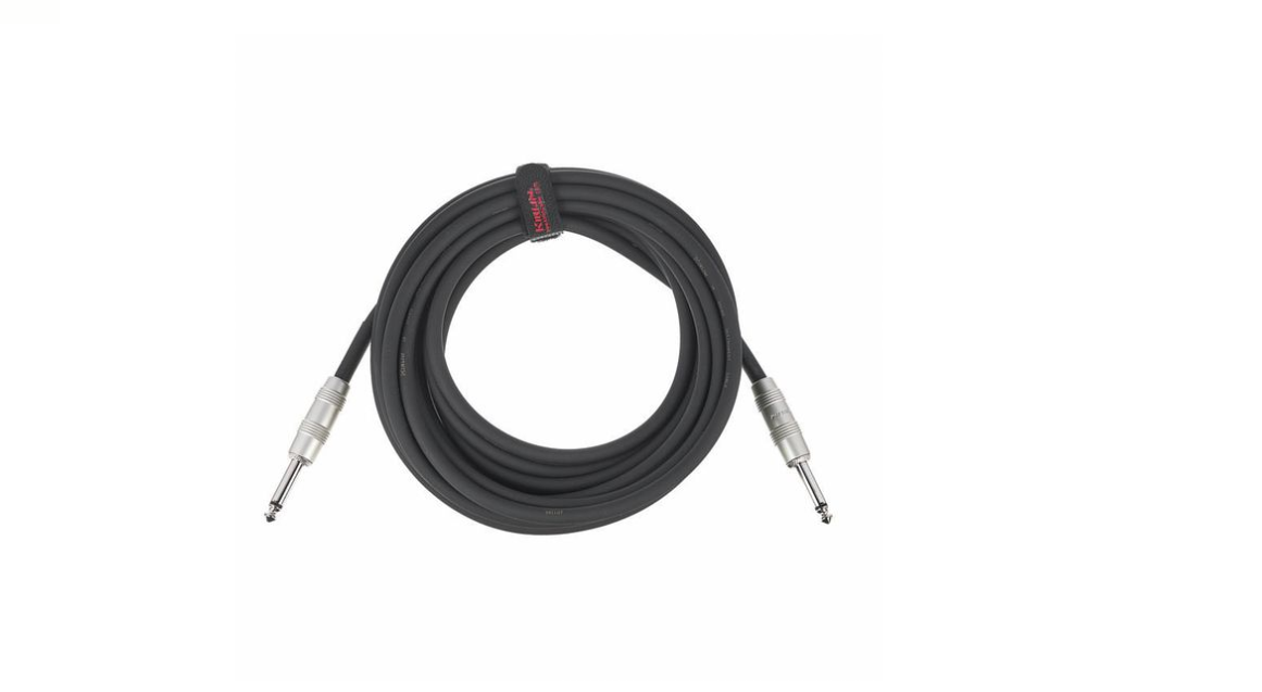 Kirlin Instrument Cable 6m Black