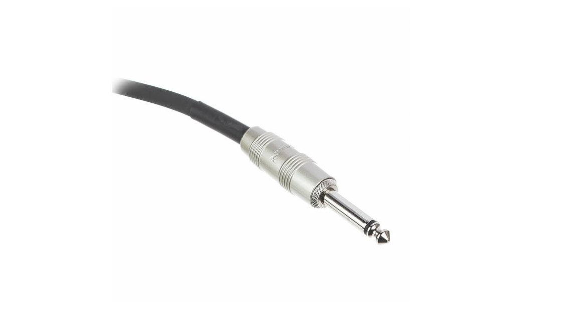 Kirlin Instrument Cable 6m Black