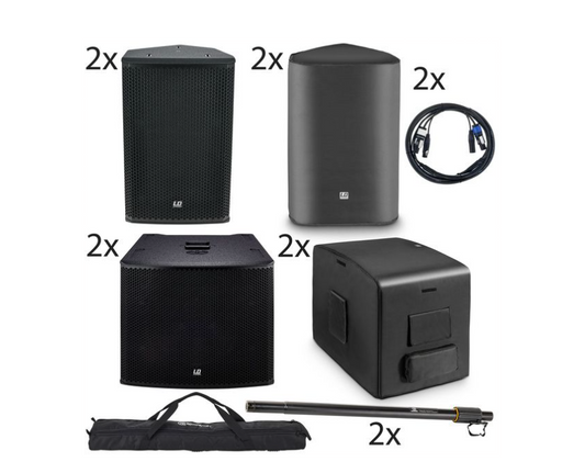 LD Systems Stinger 12/Sub18 Power Bundle