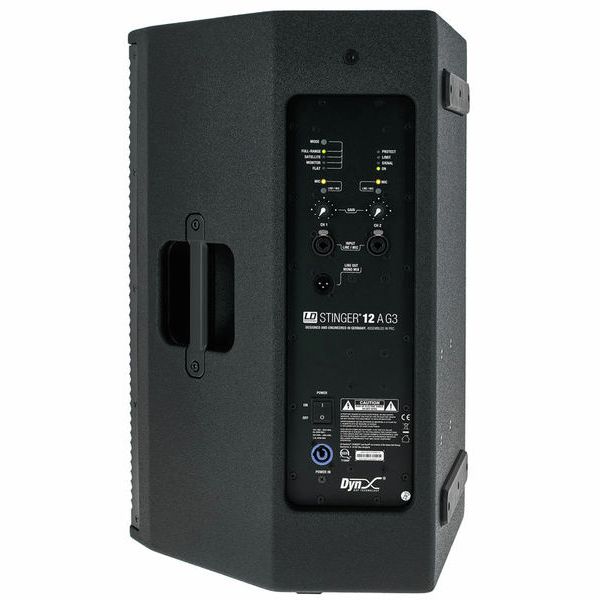 LD Systems Stinger 12 speaker control panel