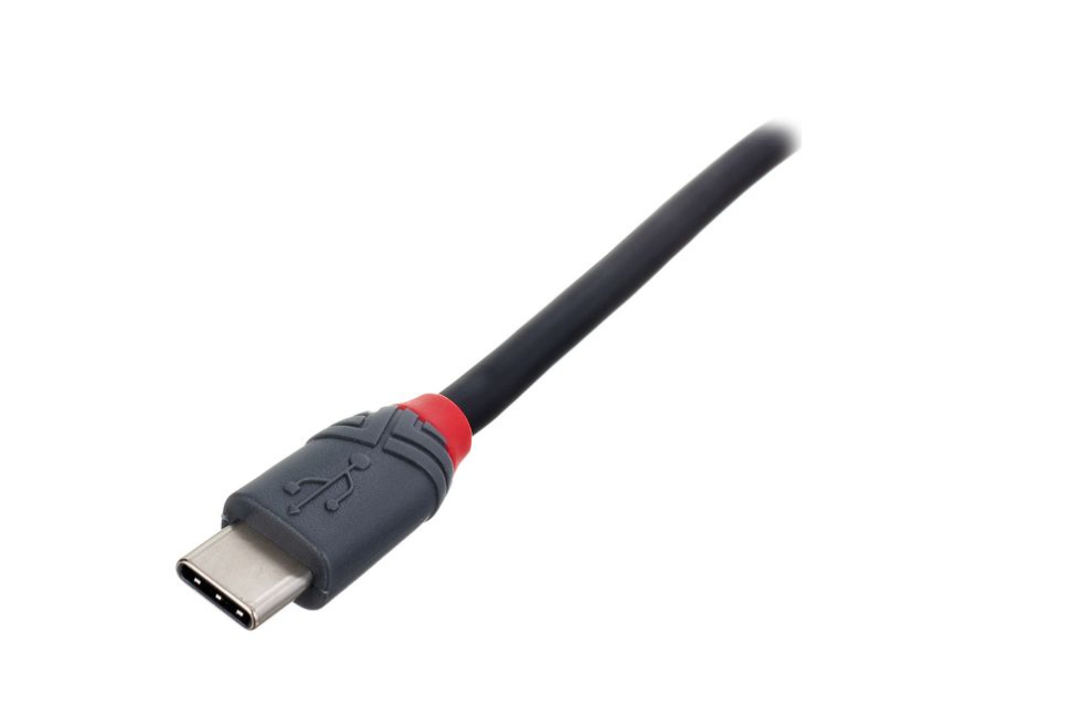 Lindy 3m USB 2.0 Typ C/B Anthra - Computer Cable